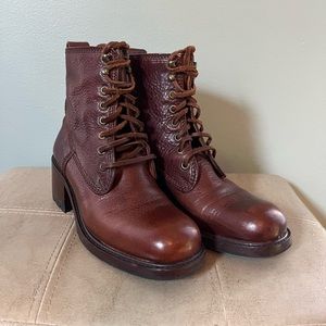 Cole Haan Lace up Boots